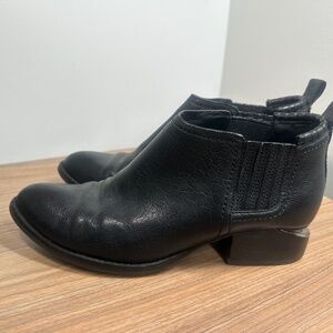 Alexander Wang Kori Black Leather Ankle Boots